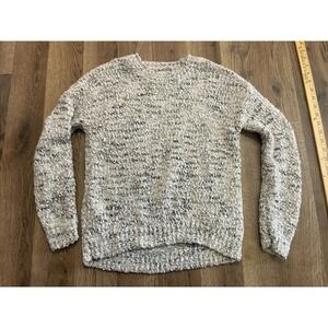 SO Sweater, Women's Size XS, Gray, Pullover, Crew Neck, Long Sleeve